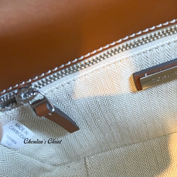 🔥NeW! Tory Burch Thea Canvas Convertible Bag - Picture 12 of 14